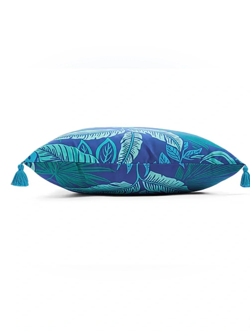 Tropical Print Square Throw Pillow
